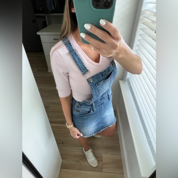 2/$5 Sale - Half Sleeve Spandex Tee - Pink - Picture 7 of 13